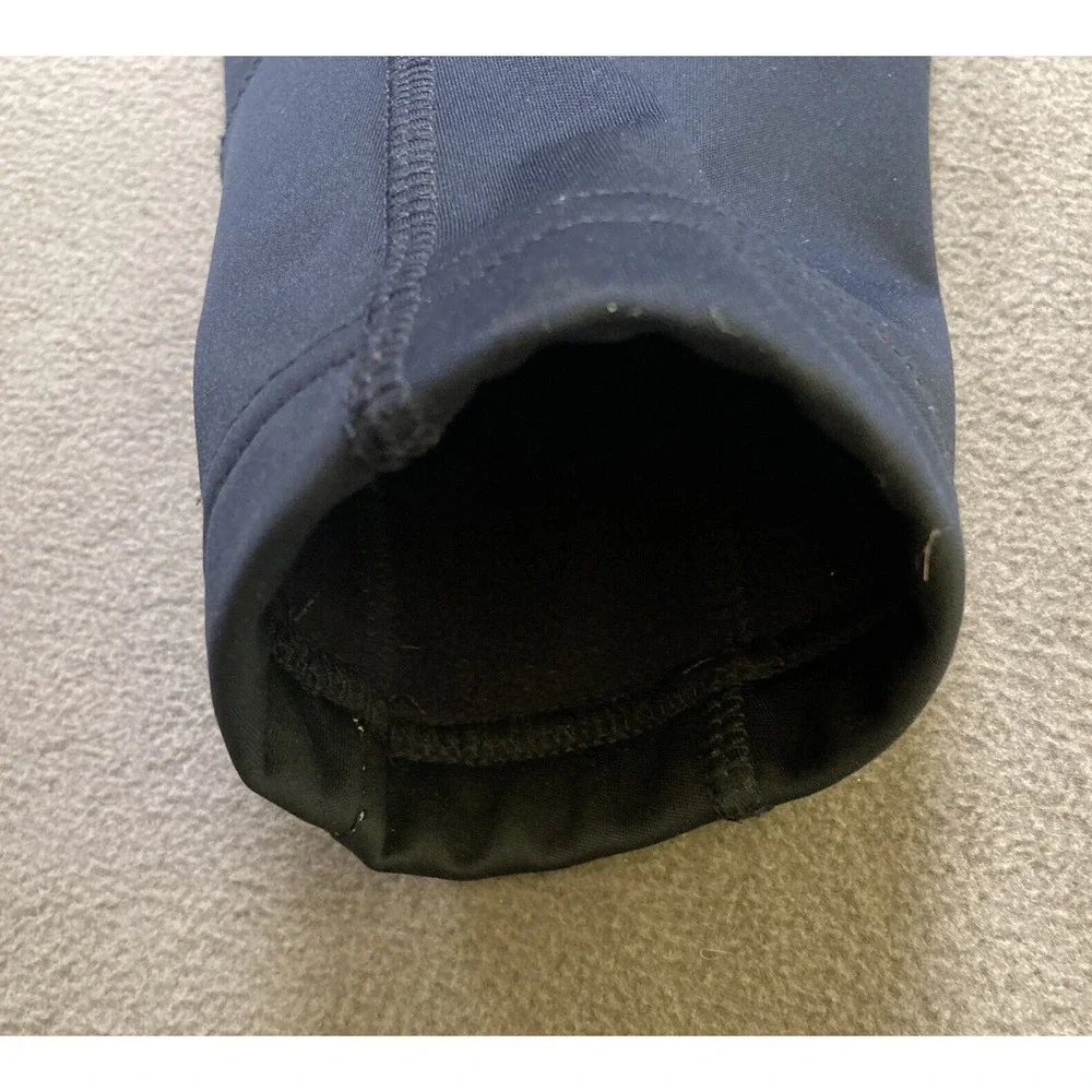Eddie Bauer Trail Soft Shell Jacket. Navy Blue Mens Size L EB542 Full Zip